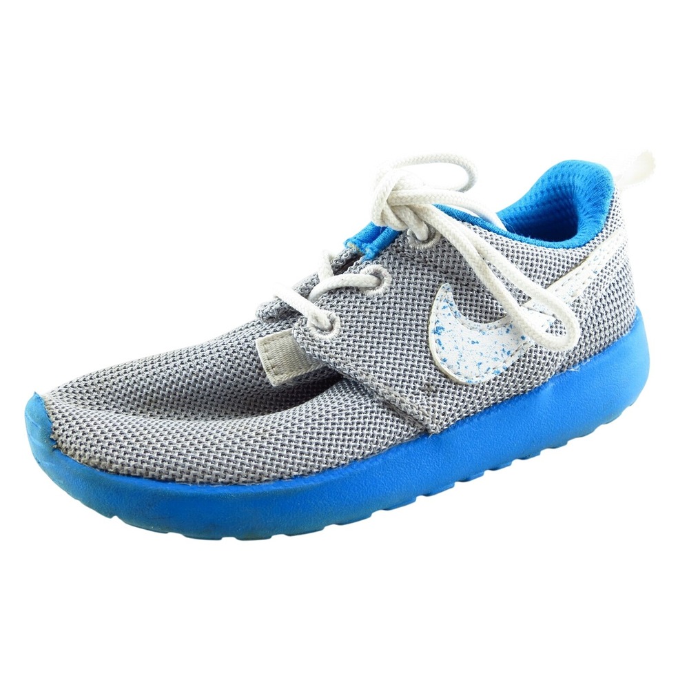 Nike Toddler Unisex Athletic Shoes Size 9 Gray Fabric Lace Up Lightweight‎ - Picture 1 of 6